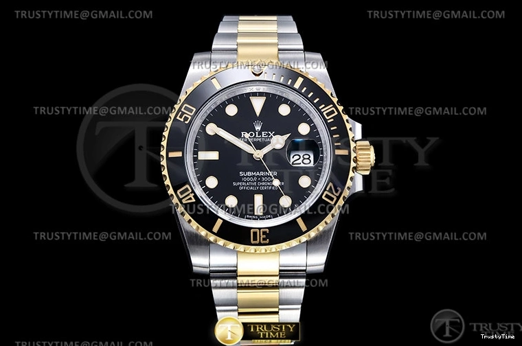 0314 RelaxedFit Submariner 116613LN 904L YG SS Blk VSF VS 1092